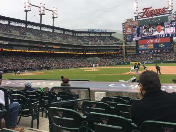 Comerica Park, section: 120, row: 12, seat: 5