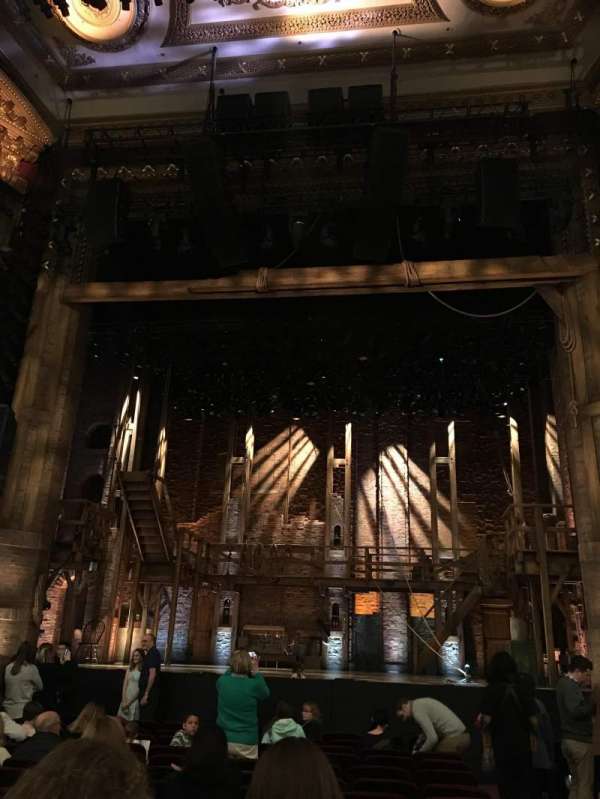 CIBC Theatre, section: Orchestra C, row: P, seat: 111