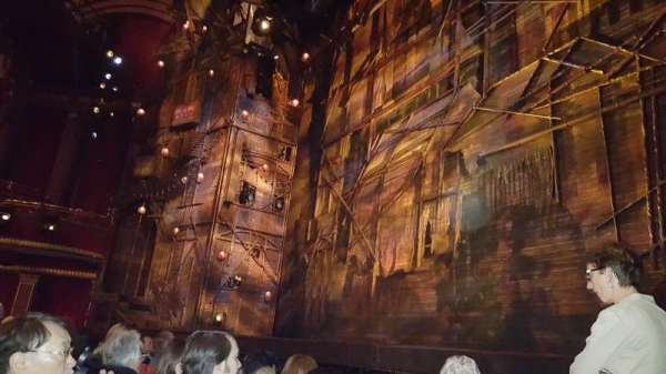 broadway theatre - 53rd street, section: Orchestra R, row: D, seat: 1