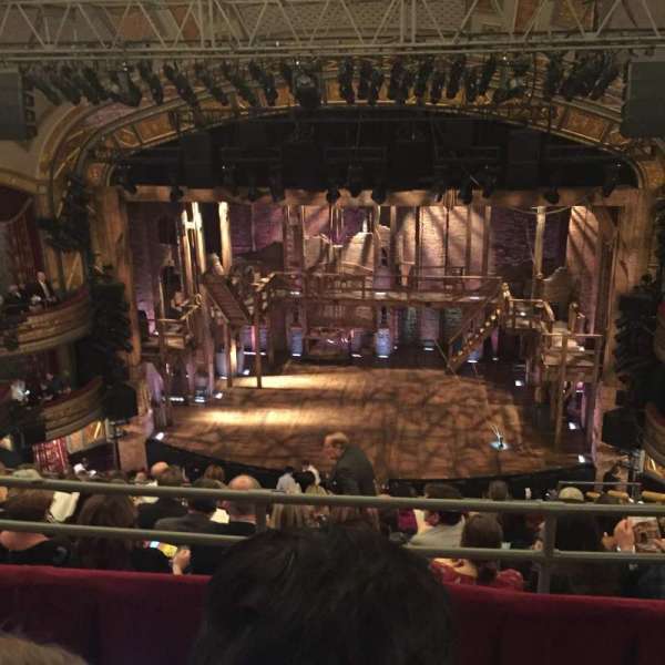 Richard Rodgers Theatre, section: Rear Mezzanine C, row: H, seat: 103