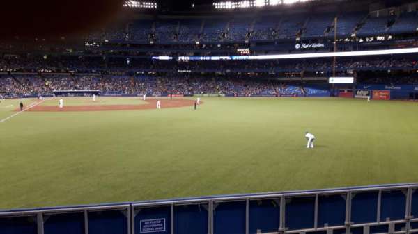 Rogers Centre, section: 108R, row: 1, seat: 14