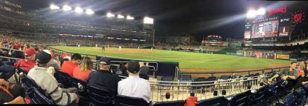 Nationals Park, section: 133, row: F, seat: 13