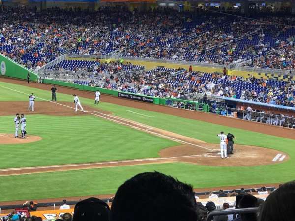 LoanDepot Park, section: 21, row: 25, seat: 5