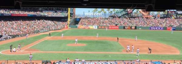 Oracle Park, section: 109, row: 41, seat: 4