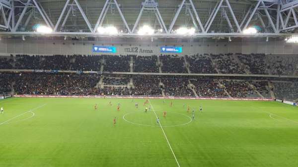 3Arena, Stockholm, section: B326, row: 6, seat: 290