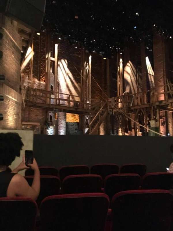 CIBC Theatre, section: Orchestra L, row: F, seat: 13