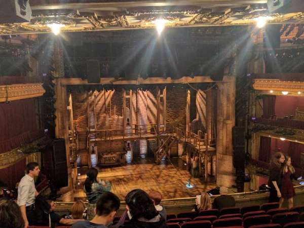 CIBC Theatre, section: Mezzanine LC, row: J, seat: 319