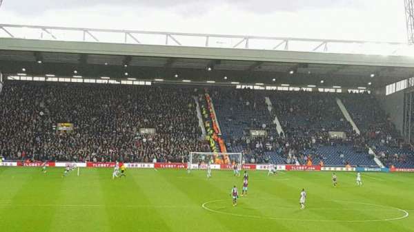 The Hawthorns, section: BRE, row: AA, seat: 165
