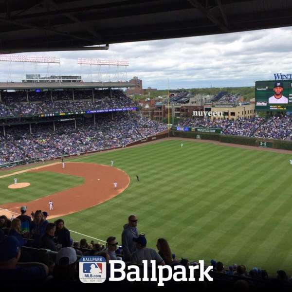 Wrigley Field, section: 430R, row: 6, seat: 18