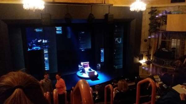 Music Box Theatre, section: Mezzanine L, row: h, seat: 1