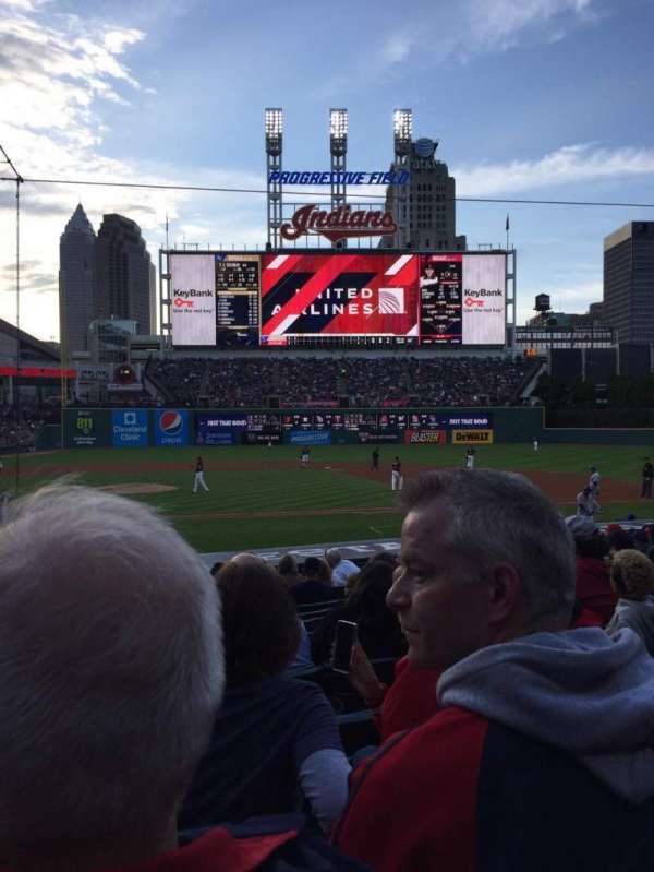Progressive Field, section: 146, row: R, seat: 10
