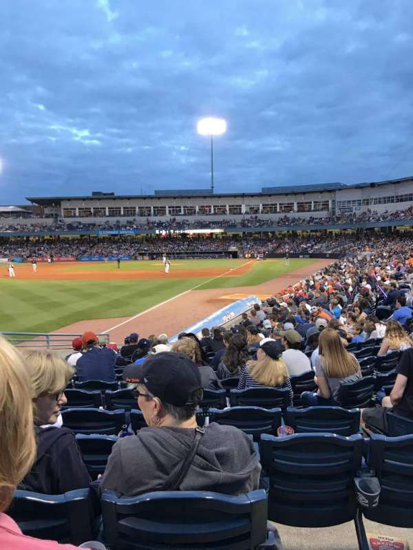 Fifth Third Field, section: 101, row: P, seat: 19
