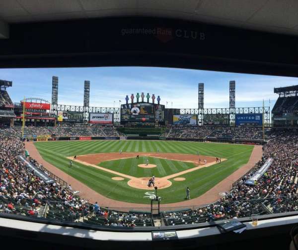 Rate Field, section: Club C, row: 4, seat: 3