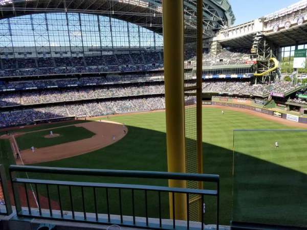 American Family Field, section: 405, row: 2, seat: 18