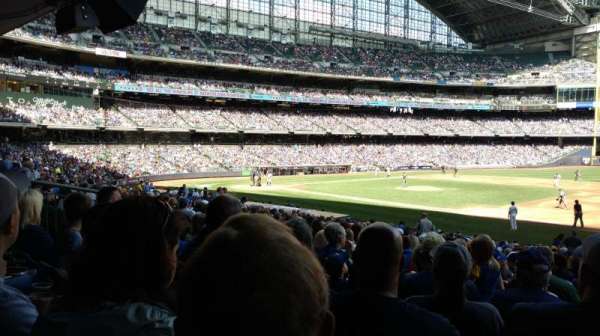American Family Field, section: 111, row: 27, seat: 7