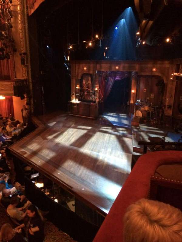 Bernard B. Jacobs Theatre, section: Right Boxes, row: C, seat: 1