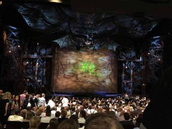 Gershwin Theatre, section: Orchestra c, row: U, seat: 104