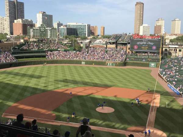 Wrigley Field, section: 313L, row: 3, seat: 5