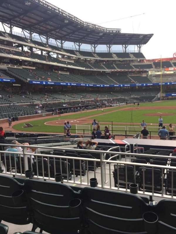 Truist Park, section: 120, row: 3, seat: 5