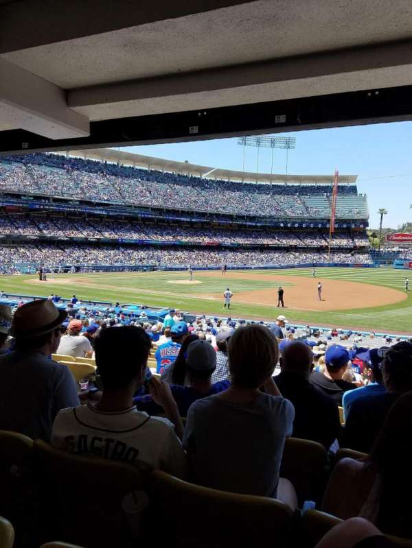 Dodger Stadium, section: 30FD, row: W, seat: 5