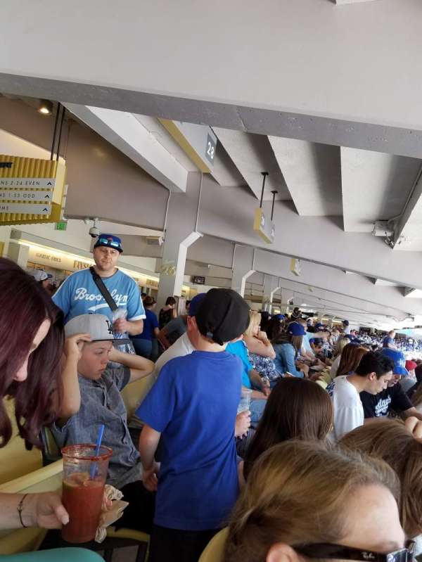Dodger Stadium, section: 30FD, row: W, seat: 5