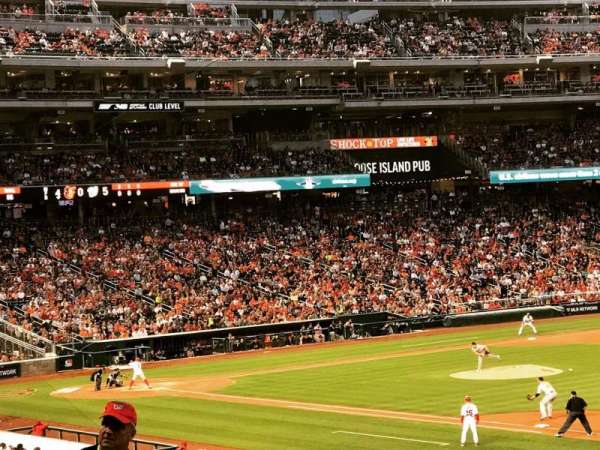Nationals Park, section: 133, row: SS, seat: 4