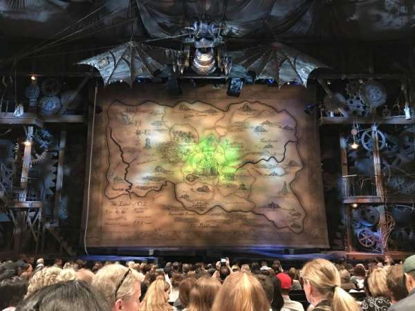 Gershwin Theatre, section: Orchestra C, row: K, seat: 110