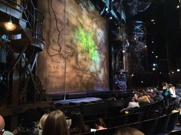 Gershwin Theatre, section: Orchestra L, row: C, seat: 19