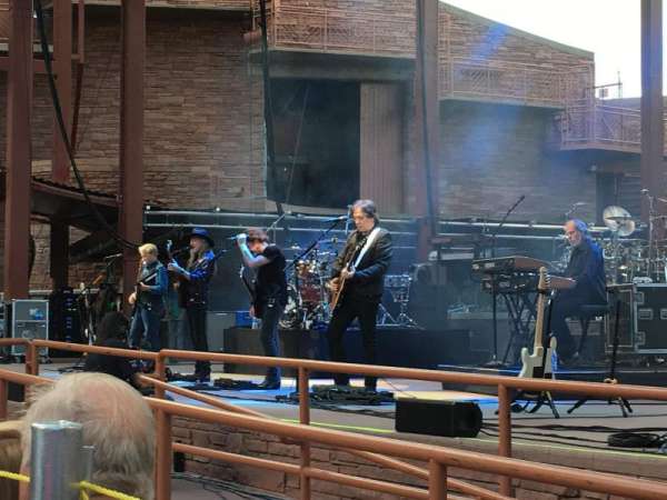 Red Rocks Amphitheatre, section: Right, row: 2, seat: 13