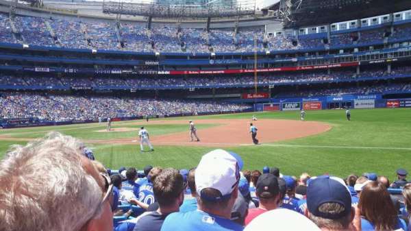 Rogers Centre, section: 114L, row: 12, seat: 103