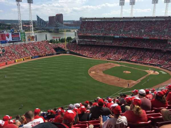 Great American Ball Park, section: 511, row: M, seat: 18