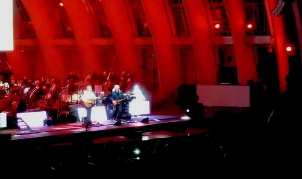 Hollywood Bowl, section: E, row: 8, seat: 39