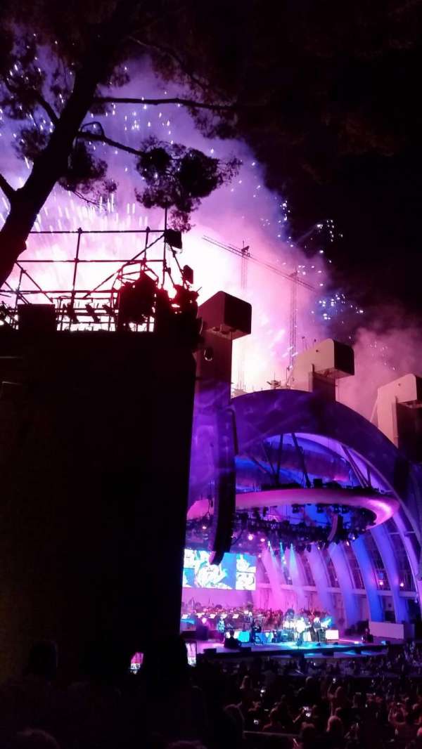 Hollywood Bowl, section: E, row: 8, seat: 39