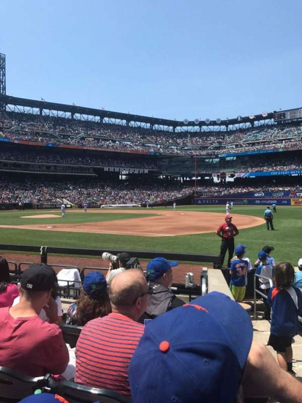 Citi Field, section: 111, row: 4, seat: 12