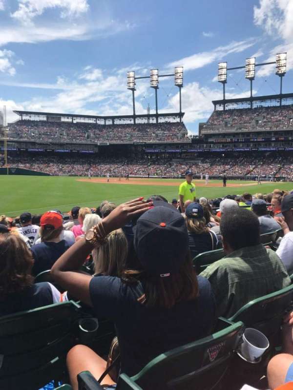 Comerica Park, section: 140, row: 11, seat: 11
