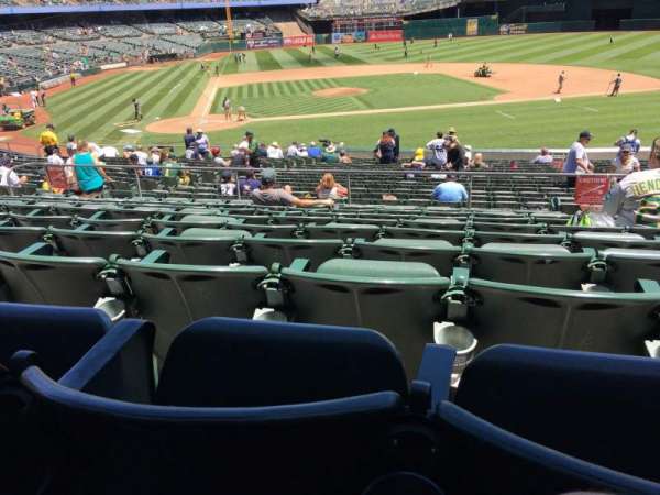 Oakland Coliseum, section: 114, row: 29, seat: 2