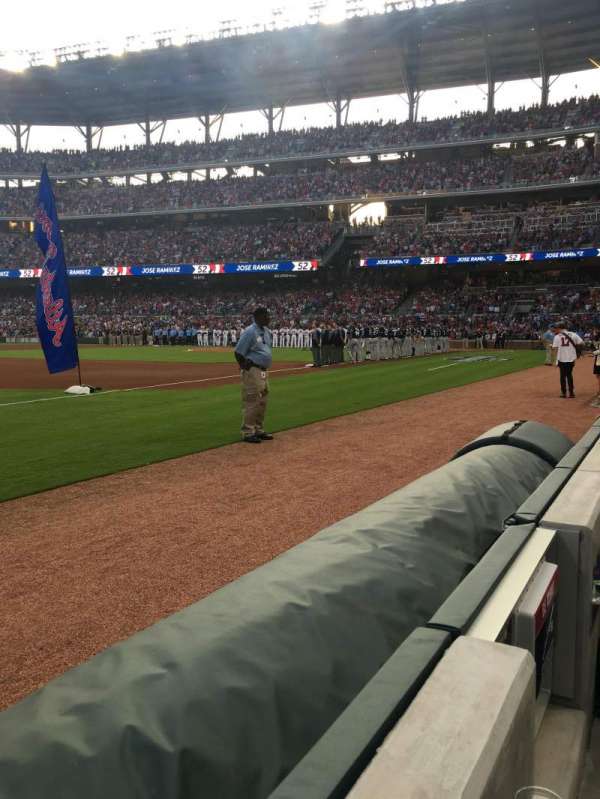 Truist Park, section: 37, row: 1, seat: 3,4