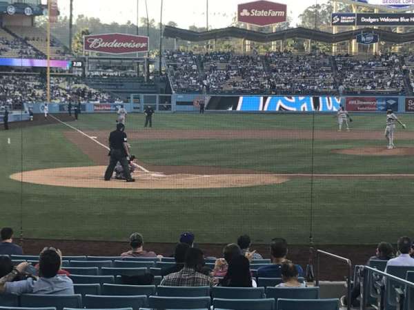 Dodger Stadium, section: 8FD, row: G, seat: 7