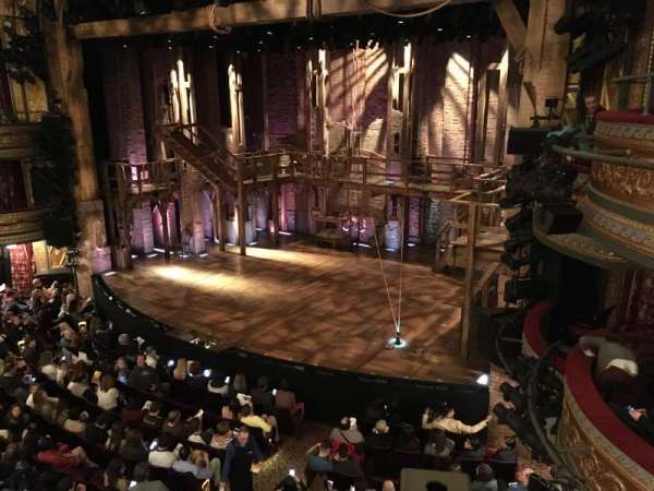 Richard Rodgers Theatre, section: Front Mezzanine R, row: A, seat: 22