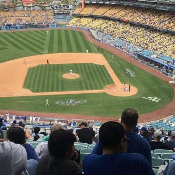 Dodger Stadium, section: 11RS, row: R, seat: 4