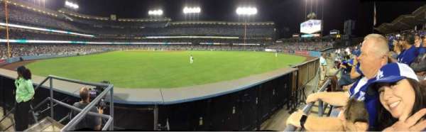 Dodger Stadium, section: 310PR, row: A, seat: 3