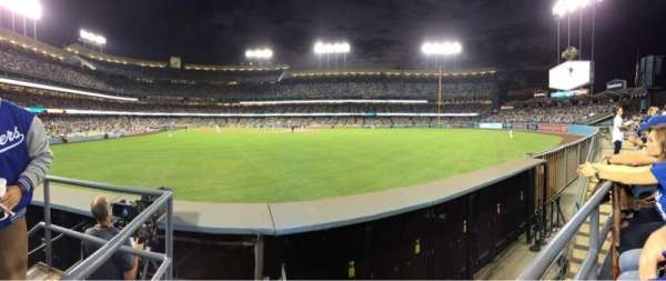 Dodger Stadium, section: 310PR, row: A, seat: 3