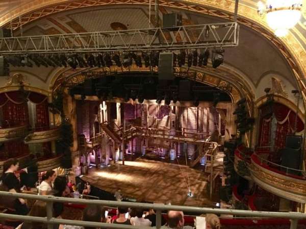 Richard Rodgers Theatre, section: Rear Mezzanine R, row: G, seat: 18