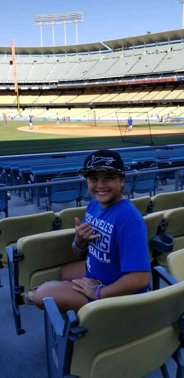 Dodger Stadium, section: 35FD, row: C, seat: 8