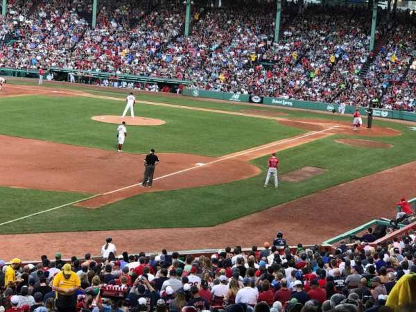 Fenway Park, section: Grandstand 31, row: 11, seat: 20