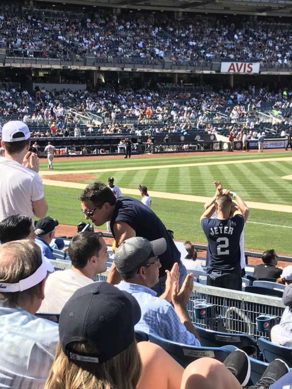 Yankee Stadium, section: 114b, row: 6, seat: 4,5,6