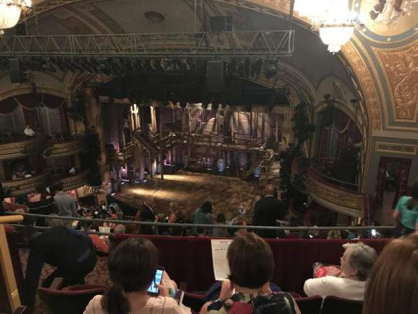 Richard Rodgers Theatre, section: Rear Mezzanine R, row: K, seat: 24