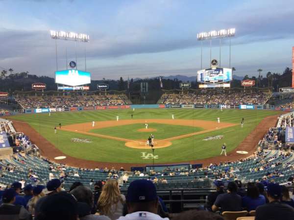 Dodger Stadium, section: 101LG, row: H, seat: 1