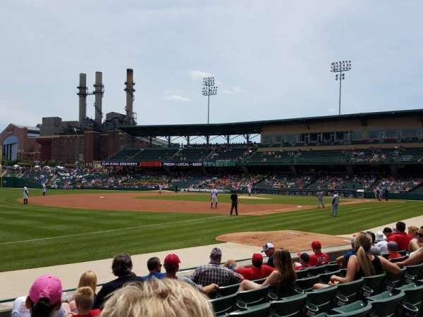 Victory Field, section: 106, row: D