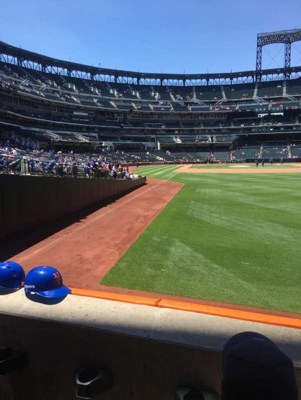 Citi Field, section: 103, row: 2, seat: 13